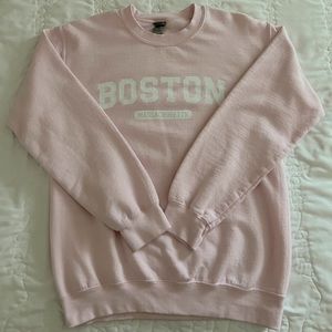 Pink Crewneck bought in Boston